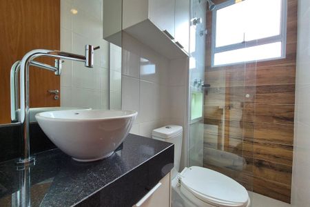 Banheiro de apartamento para alugar com 2 quartos, 57m² em Residencial Villa Garden, Campinas