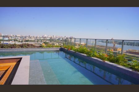 Studio à venda com 16m², 1 quarto e 1 vagaPiscina 