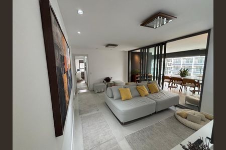 Sala de apartamento à venda com 3 quartos, 125m² em Campo Belo, São Paulo