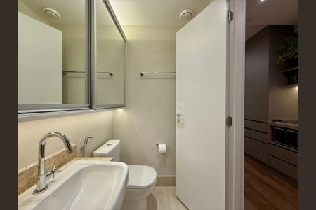 Studio para alugar com 24m², 1 quarto e sem vagaBanheiro 