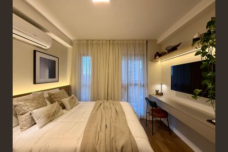 Studio para alugar com 24m², 1 quarto e sem vagaQuarto