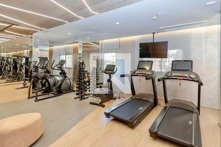 Studio para alugar com 24m², 1 quarto e sem vagaAcademia