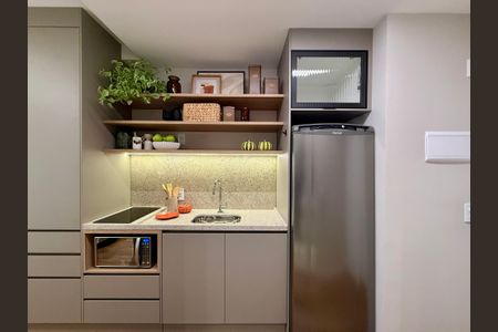 Studio para alugar com 24m², 1 quarto e sem vagaCozinha