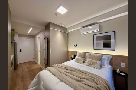 Studio para alugar com 24m², 1 quarto e sem vagaQuarto