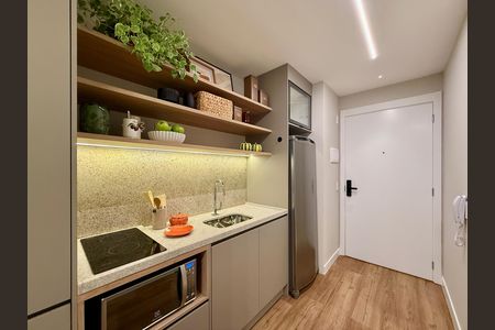 Studio para alugar com 24m², 1 quarto e sem vagaCozinha