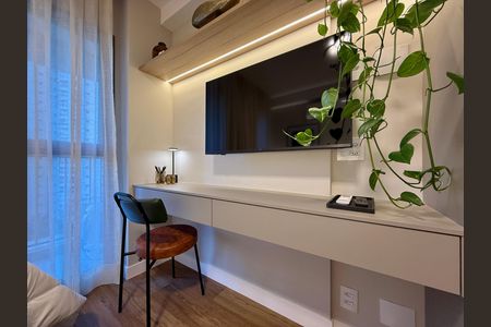 Studio para alugar com 24m², 1 quarto e sem vagaQuarto