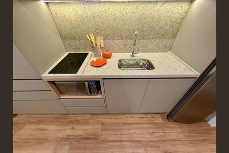 Studio para alugar com 24m², 1 quarto e sem vagaCozinha