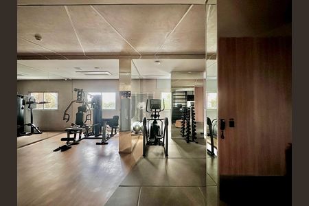 Studio para alugar com 24m², 1 quarto e sem vagaAcademia