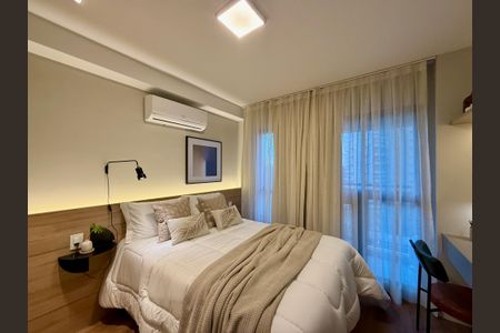 Studio para alugar com 24m², 1 quarto e sem vagaQuarto