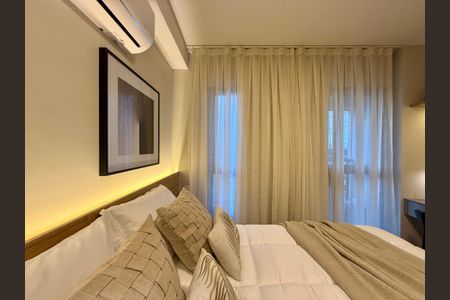 Studio para alugar com 24m², 1 quarto e sem vagaQuarto