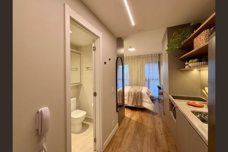 Studio para alugar com 24m², 1 quarto e sem vagaCozinha