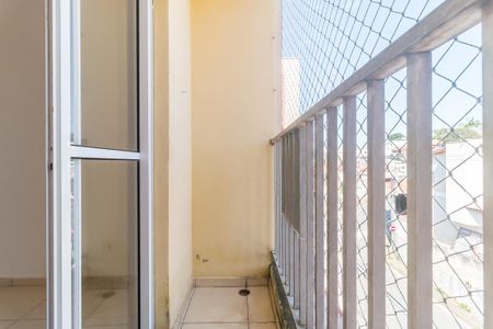 Sacada da Sala de apartamento para alugar com 2 quartos, 59m² em Vila Mogi Moderno, Mogi das Cruzes