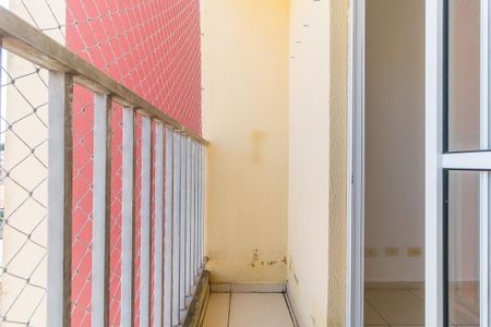 Sacada da Sala de apartamento para alugar com 2 quartos, 59m² em Vila Mogi Moderno, Mogi das Cruzes