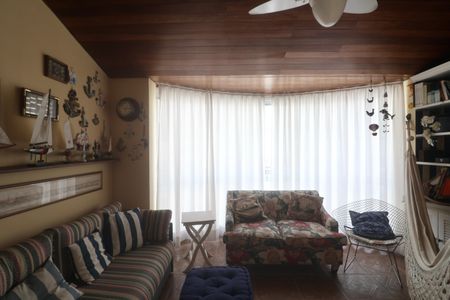 Varanda de apartamento para alugar com 1 quarto, 74m² em Morro do Maluf, Guarujá