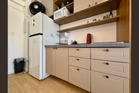 Studio para alugar com 28m², 1 quarto e sem vaga Studio para alugar com 28m², 1 quarto e sem vagaCozinha