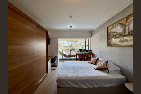 Studio para alugar com 28m², 1 quarto e sem vaga Studio para alugar com 28m², 1 quarto e sem vagaQuarto