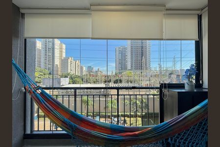 Studio para alugar com 28m², 1 quarto e sem vaga Studio para alugar com 28m², 1 quarto e sem vagaSacada