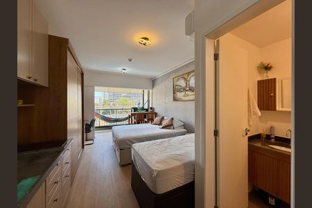 Studio para alugar com 28m², 1 quarto e sem vaga Studio para alugar com 28m², 1 quarto e sem vagaCozinha
