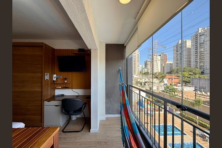 Studio para alugar com 28m², 1 quarto e sem vaga Studio para alugar com 28m², 1 quarto e sem vagaSacada