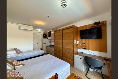 Studio para alugar com 28m², 1 quarto e sem vaga Studio para alugar com 28m², 1 quarto e sem vagaQuarto