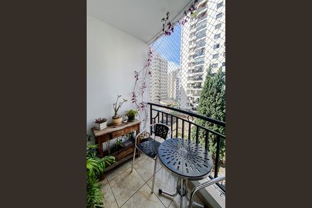 Varanda da Sala de apartamento para alugar com 1 quarto, 60m² em Perdizes, São Paulo