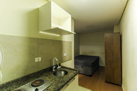 Studio para alugar com 30m², 1 quarto e sem vaga Studio para alugar com 30m², 1 quarto e sem vagaCozinha