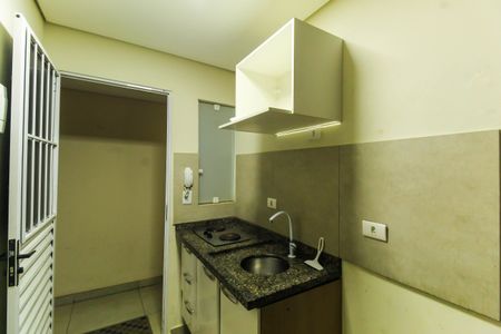 Cozinha de kitnet/studio para alugar com 1 quarto, 30m² em Mooca, São Paulo