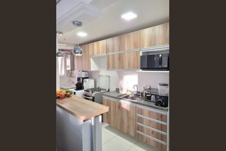 Cozinha de apartamento à venda com 3 quartos, 78m² em Marechal Rondon, Canoas