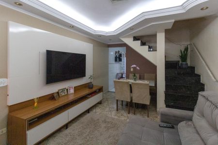 Sala de casa de condomínio para alugar com 2 quartos, 75m² em Jardim Adriana, Guarulhos