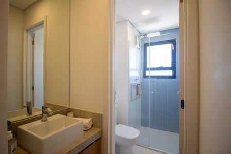 Apartamento para alugar com 47m², 1 quarto e 1 vagaBanheiro da Suite 