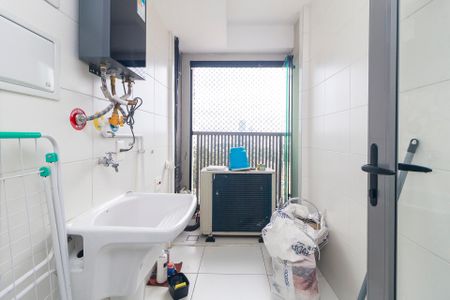 Área de Serviço de apartamento para alugar com 2 quartos, 69m² em Santo Amaro, São Paulo