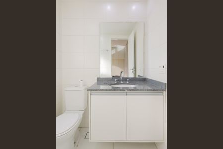 Banheiro da Suíte de apartamento para alugar com 2 quartos, 69m² em Santo Amaro, São Paulo
