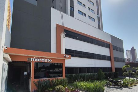 Apartamento para alugar com 42m², 2 quartos e 1 vagaFachada do Prédio