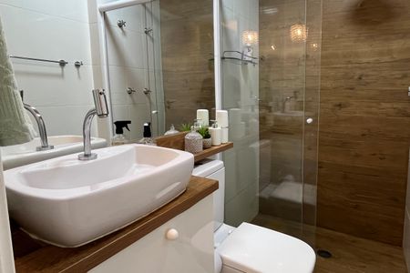 Apartamento para alugar com 74m², 2 quartos e 1 vagaBanheiro da Suíte