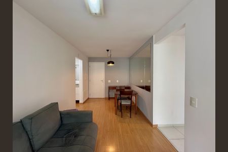 Sala  de apartamento à venda com 1 quarto, 50m² em Campo Belo, São Paulo