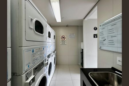 Apartamento à venda com 49m², 1 quarto e 1 vaga Apartamento à venda com 49m², 1 quarto e 1 vagaLavanderia