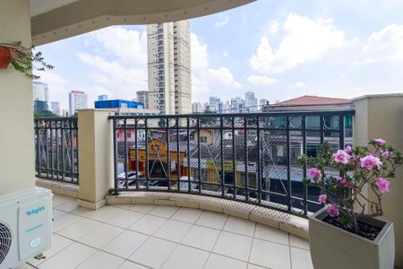 Sala - Varanda de apartamento à venda com 3 quartos, 115m² em Cidade Monções, São Paulo