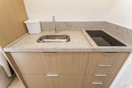 Apartamento à venda com 27m², 1 quarto e sem vaga Apartamento à venda com 27m², 1 quarto e sem vagaSala/Cozinha
