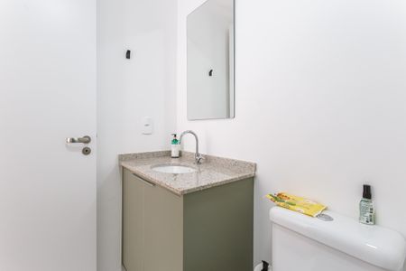Apartamento à venda com 27m², 1 quarto e sem vaga Apartamento à venda com 27m², 1 quarto e sem vagaBanheiro da Suíte