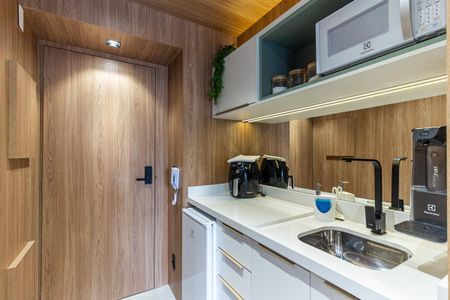 Studio para alugar com 18m², 1 quarto e sem vagaCozinha