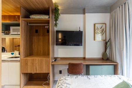 Studio para alugar com 18m², 1 quarto e sem vagaStudio