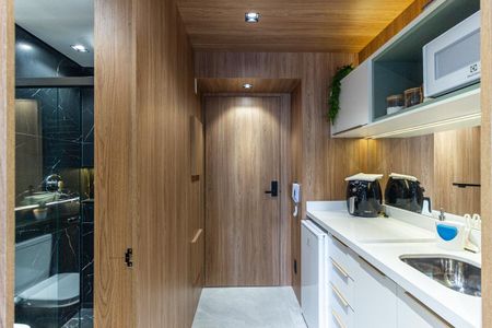 Studio para alugar com 18m², 1 quarto e sem vagaCozinha
