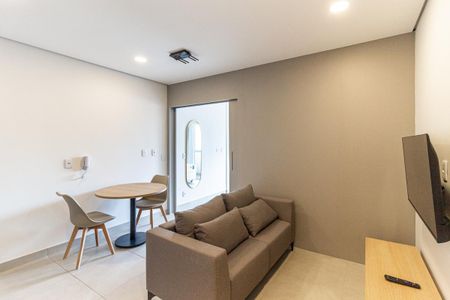 Sala de apartamento para alugar com 1 quarto, 37m² em República, São Paulo