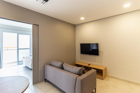 Sala de apartamento para alugar com 1 quarto, 37m² em República, São Paulo