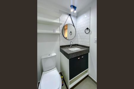 Studio à venda com 27m², 1 quarto e sem vaga Studio à venda com 27m², 1 quarto e sem vagaBanheiro