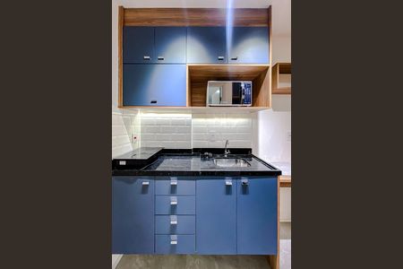 Studio à venda com 27m², 1 quarto e sem vaga Studio à venda com 27m², 1 quarto e sem vagaCozinha