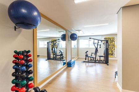 Apartamento para alugar com 28m², 1 quarto e sem vaga Apartamento para alugar com 28m², 1 quarto e sem vagaAcademia
