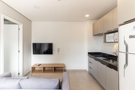 Sala de apartamento para alugar com 1 quarto, 28m² em República, São Paulo