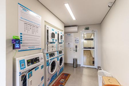 Apartamento para alugar com 28m², 1 quarto e sem vaga Apartamento para alugar com 28m², 1 quarto e sem vagaLavanderia