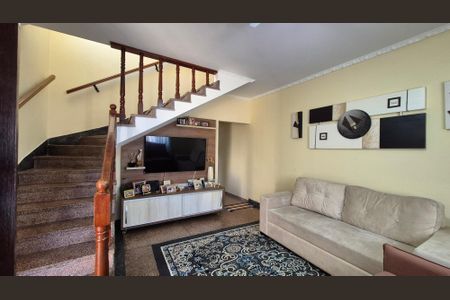 Sala de casa à venda com 3 quartos, 96m² em Vila Curuçá, Santo André